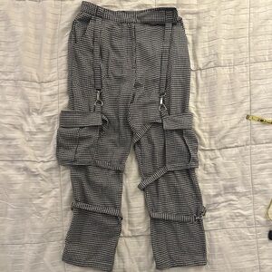 The Ragged Priest Houndstooth Patterned Pants
